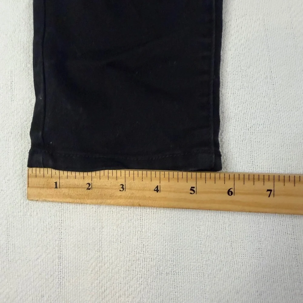 Time and Tru Womens High Rise Jegging Pants Black Size 14 Stretch Slim Fit